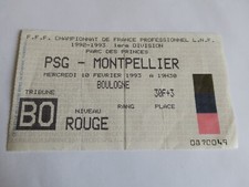 Ticket billet psg d'occasion Ticket billet psg d'occasion  Le Plessis-Robinson