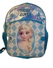 Mochila Disney Elsa Frozen para meninas jovens azul brilhante 15" comprar usado  Enviando para Brazil