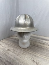 Chapéu rígido BF McDonald alumínio aba completa EUA construção de mina de segurança vintage, usado comprar usado  Enviando para Brazil