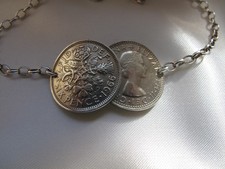 Vintage silver sixpence for sale  CRIEFF