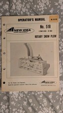 Operator manual 518 for sale  Ankeny