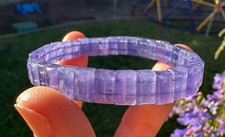 Pulseira de miçangas cubo tanzanita roxo azul escuro de alta qualidade | 高货坦桑石手牌 comprar usado  Enviando para Brazil