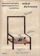 Dufrenne mikel..fenomenologia  usato  Italia