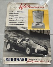 Borgward rennplakat motor gebraucht kaufen  Northeim