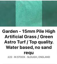 Artificial grass green for sale  SLOUGH