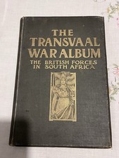 Transvaal war album for sale  KILMARNOCK