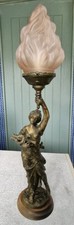 Vintage spelter figure for sale  LIVERPOOL