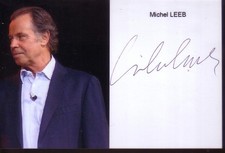 Michel leeb autographe d'occasion  Niort