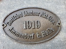 Lokschild fabrikschild gottfri gebraucht kaufen  Borna