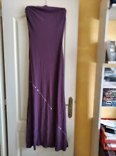 Robe longue violette d'occasion  Aiguillon