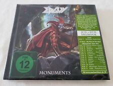 EDGUY - MONUMENTS - DIGIBOOK - WITH HYPE STICKER - 2 CDs + DVD-VIDEO (PAL) NM 🔥 comprar usado  Brasil 