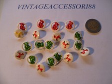 Bottoni dipinti mano usato Bottoni dipinti mano usato  Como