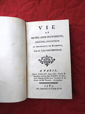 Vie michel ange d'occasion  Paris V