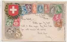 Embossed postcard postage for sale  LONDON