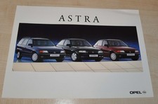 1992 Opel Astra Sedan Folheto Prospekt RU comprar usado 1992 Opel Astra Sedan Folheto Prospekt RU comprar usado  Enviando para Brazil