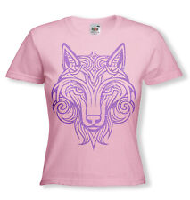 Camiseta She-Wolf Celta Feminina: Variações de Glitter e Rebanho em Várias Camisetas Coloridas!, usado comprar usado  Enviando para Brazil