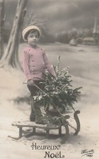 Cartolina augurale natale usato  Ticengo
