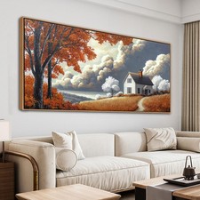 Orange landscape wall for sale  Brentwood