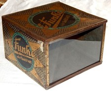 Antike blech werbevitrine gebraucht kaufen  Erfurt