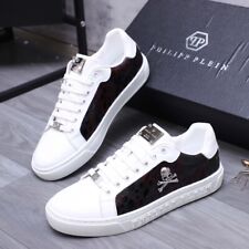 Philipp Plein Sport Herren Sneaker Freizeit Schuhe Turnschuhe Laufschuhe Run, usado comprar usado  Enviando para Brazil