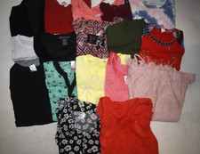 Lote por atacado de 17 blusas casuais de manga comprida tamanho grande 11 13 juniores, usado comprar usado  Enviando para Brazil