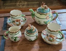 Bunny tea set for sale  Chesterfield