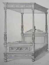 Lit colonnes renaissance d'occasion  Pluvigner
