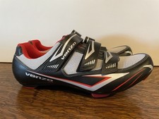 Tênis de ciclismo Venzo MX preto/vermelho/masculino 3 alças tamanho 10.5 EUA sapato de bicicleta🔥 comprar usado  Enviando para Brazil