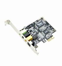 Placa de áudio analógica digital som surround SYBA SD-PEX63034 24 bits 48 kHz 7,1 canais comprar usado  Enviando para Brazil