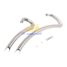 Usado, Silenciador de tubo de escape preto completo para Yamaha Virago 250 Virago 125 XV250 XV125 comprar usado  Enviando para Brazil