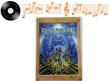 Usado, Iron Maiden Somewhere Back In Time World Tour 2008 Concert Programme Poster - NM comprar usado  Enviando para Brazil