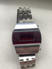 Pulsar Elektronika 1 CCCP USSR Soviet First Digital Red LED Wristwatch na sprzedaż  PL