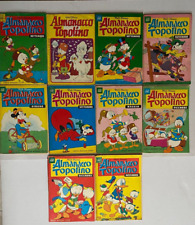 Lotto almanacco topolino usato  Italia
