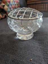 Vintage crystal glass for sale  CONSETT