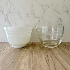2 glass mixing bowls for sale  Concord