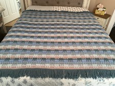 Blue gray blanket for sale  Streamwood