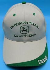 Boné ajustável OREGON TRAIL EQUIPMENT John Deere bege chapéu *NOVO*, usado comprar usado  Enviando para Brazil
