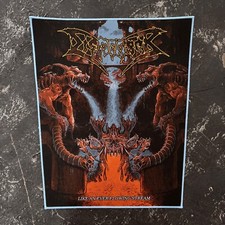 DESMEMBRO - COMO UM FLUXO SEMPRE FLUINDO BACKPATCH TECIDO DEATH METAL BORDA AZUL comprar usado  Enviando para Brazil