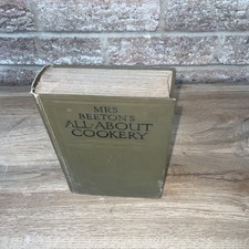 Mrs beeton cookery for sale  MARCH