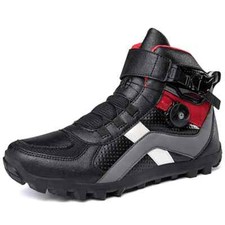 Usado, Botas de proteção esportivas antiderrapantes para motocicleta sapatos de tornozelo de cano alto comprar usado  Enviando para Brazil