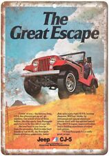 Great escape jeep for sale  USA