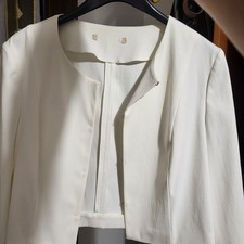 giacca elegante bianca usato  Lesmo