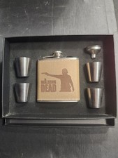 Walking dead flask for sale  Warwick