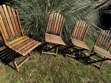 Folding wooden garden for sale  LONDON