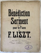 Franz liszt benedition usato  Foligno