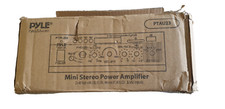 Mini amplificador de potência estéreo Pyle PTAU23 preto com entradas USB/AUX 2x40 watts máx., usado comprar usado  Enviando para Brazil