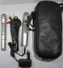Microfone Magic Sing Enter Tech karaokê com 2 microfones e estojo, usado comprar usado  Enviando para Brazil