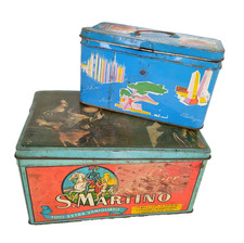 Scatole latta vintage usato  Sacile