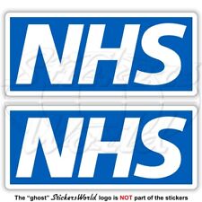 NHS Bumper Sticker 115mm Médico Enfermeiro Voluntário KeyWorker Support Virus x2 comprar usado  Enviando para Brazil