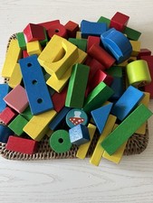 Stück holzbausteine bauklötz gebraucht kaufen  München